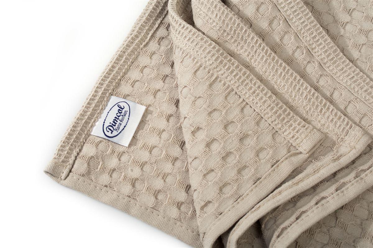 DimCol Ποτηρόπανο Πικέ Βαμβακερό 50x70εκ. Solid Elephant DimCol 33123247009 (Ύφασμα: Βαμβάκι 100%, Χρώμα: Γκρι) - DimCol - 33123247009