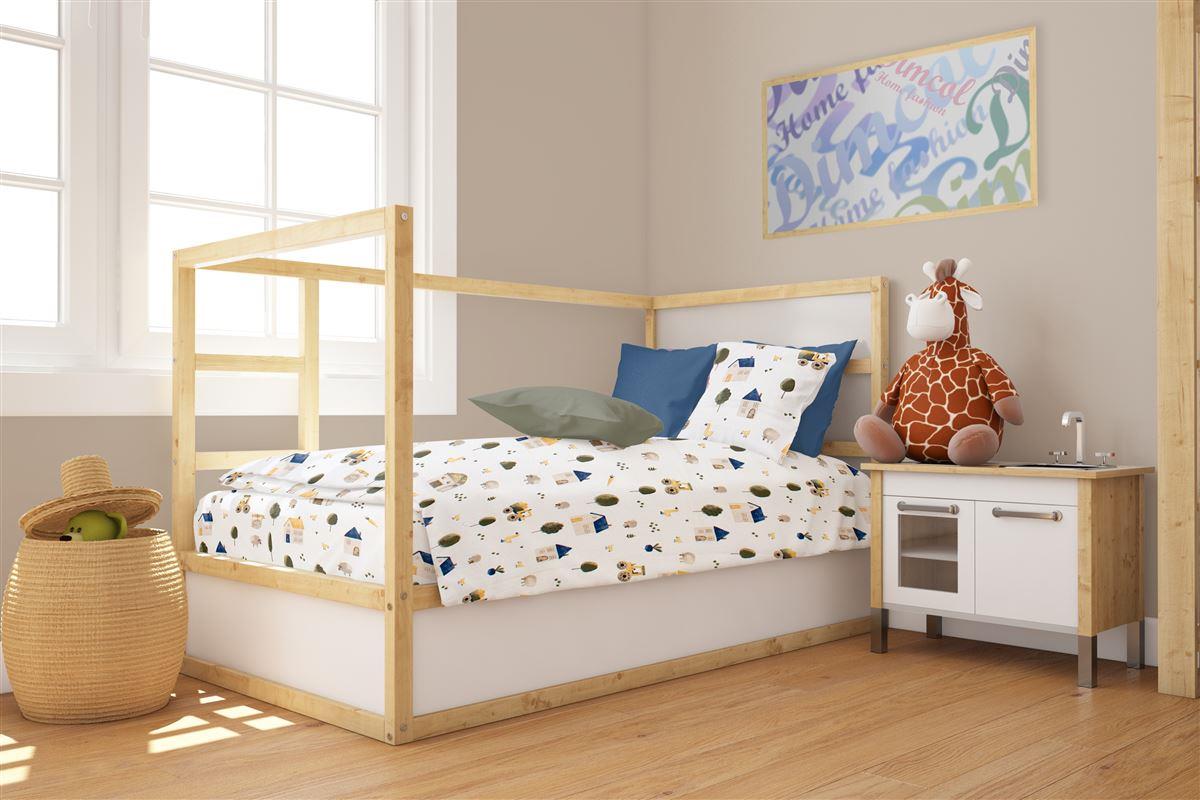 Πάπλωμα Μπεμπέ Βαμβακερό Κούνιας 120x160εκ. Village 579