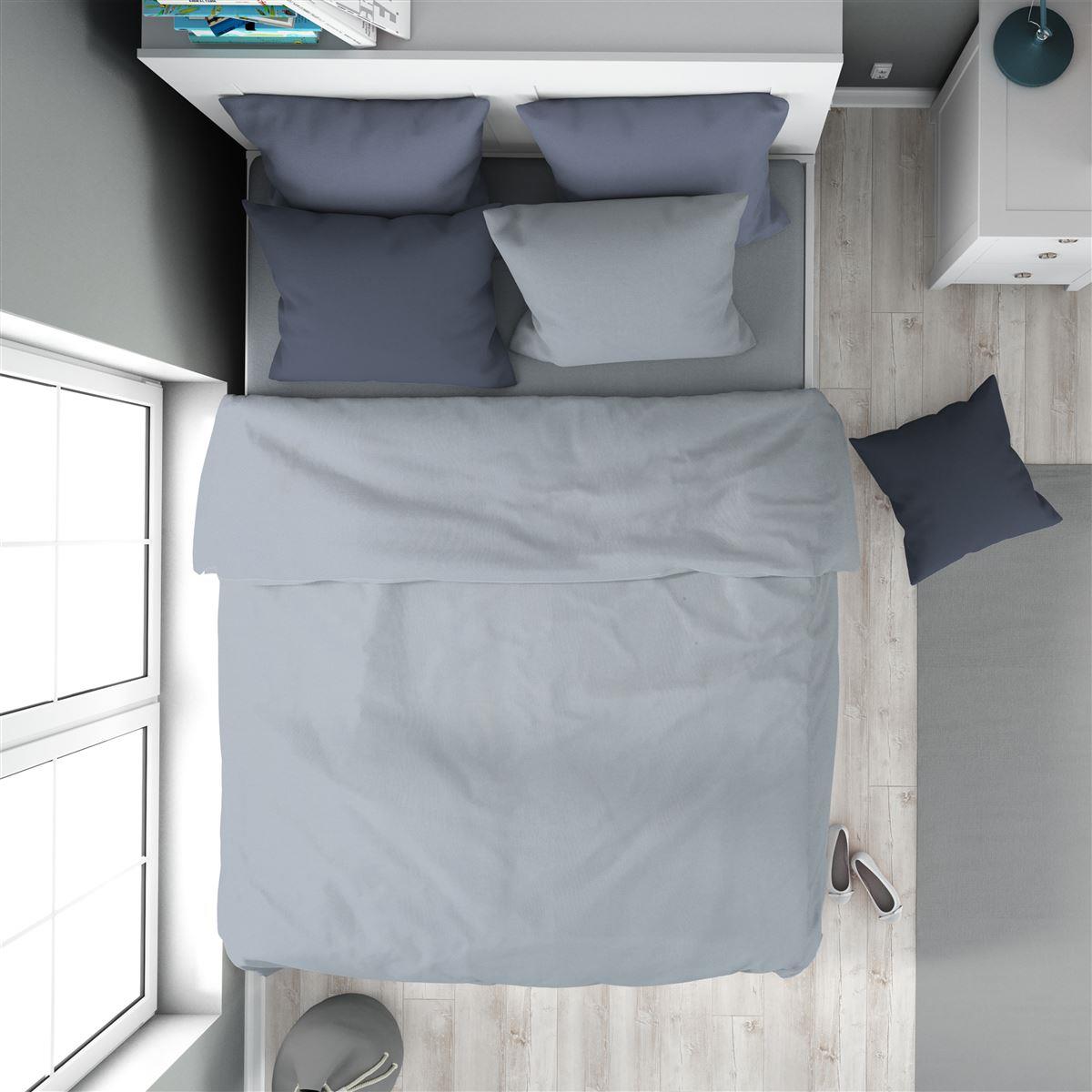 Πάπλωμα Βαμβακερό Μονό 160x240εκ. Solid 505 Light Blue-