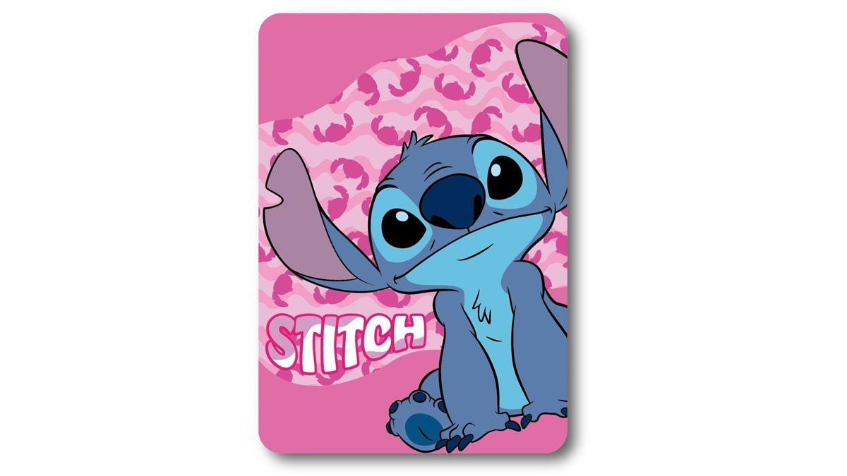 Κουβέρτα Κούνιας Fleece 100x140εκ. Disney Home Stitch 2