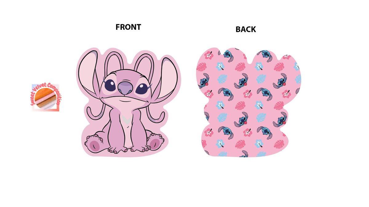 Διακοσμητικό Μαξιλάρι Velboa 20εκ. Angel 698 Pink Disney Home (Χρώμα: Ροζ, Ύφασμα: Velboa) - DimCol - 54461702039