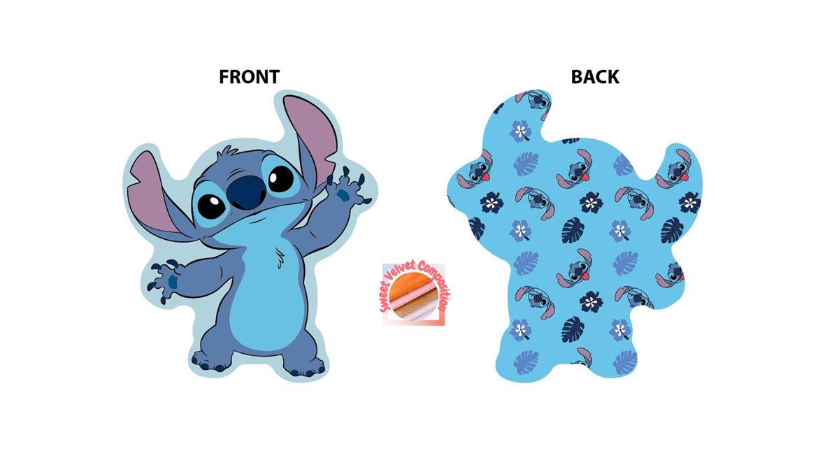 Διακοσμητικό Μαξιλάρι Velboa 20εκ. Stitch 680 Sky Blue Disney Home (Χρώμα: Σιέλ, Ύφασμα: Velboa) - DimCol - 54461702030