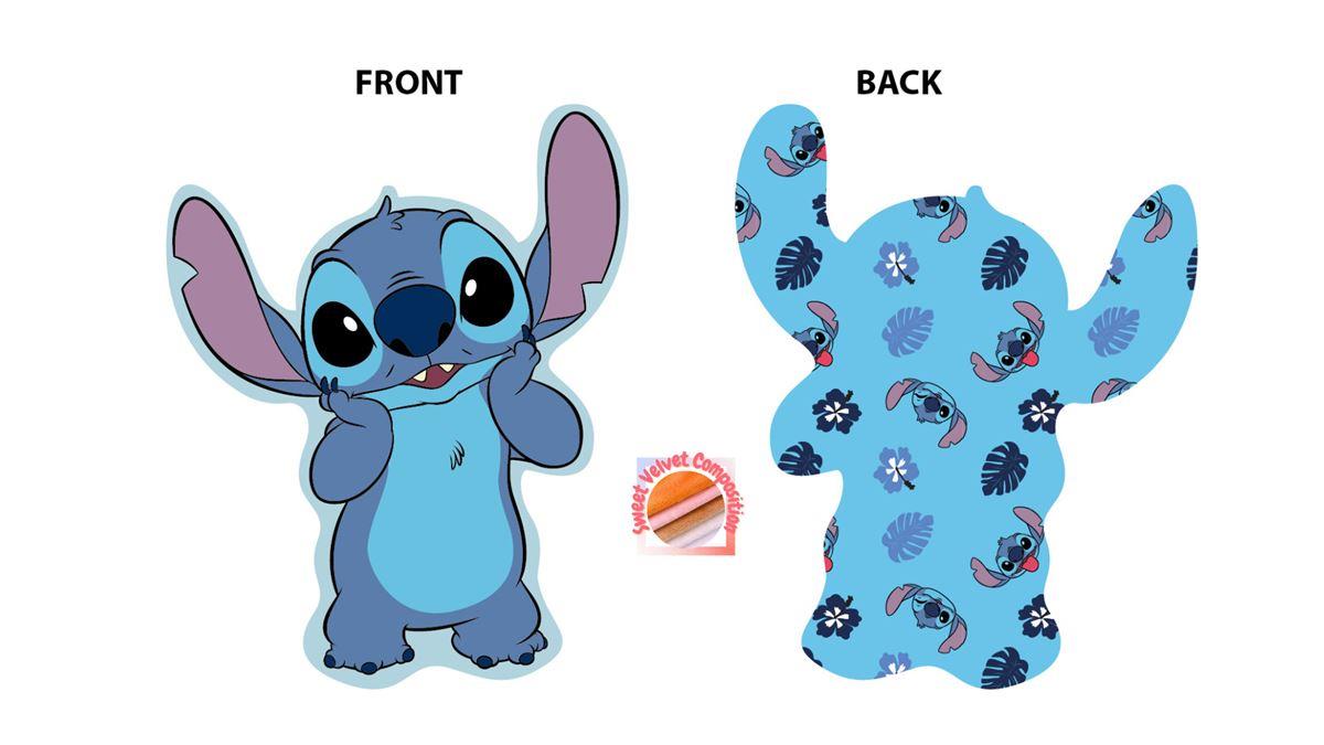 Διακοσμητικό Μαξιλάρι Velboa 20εκ. Stitch 681 Sky Blue Disney Home (Χρώμα: Σιέλ, Ύφασμα: Velboa) - DimCol - 54461702031