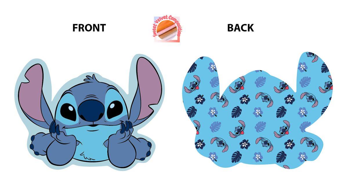 Διακοσμητικό Μαξιλάρι Velboa 20εκ. Stitch 683 Sky Blue Disney Home (Χρώμα: Σιέλ, Ύφασμα: Velboa) - DimCol - 54461702033