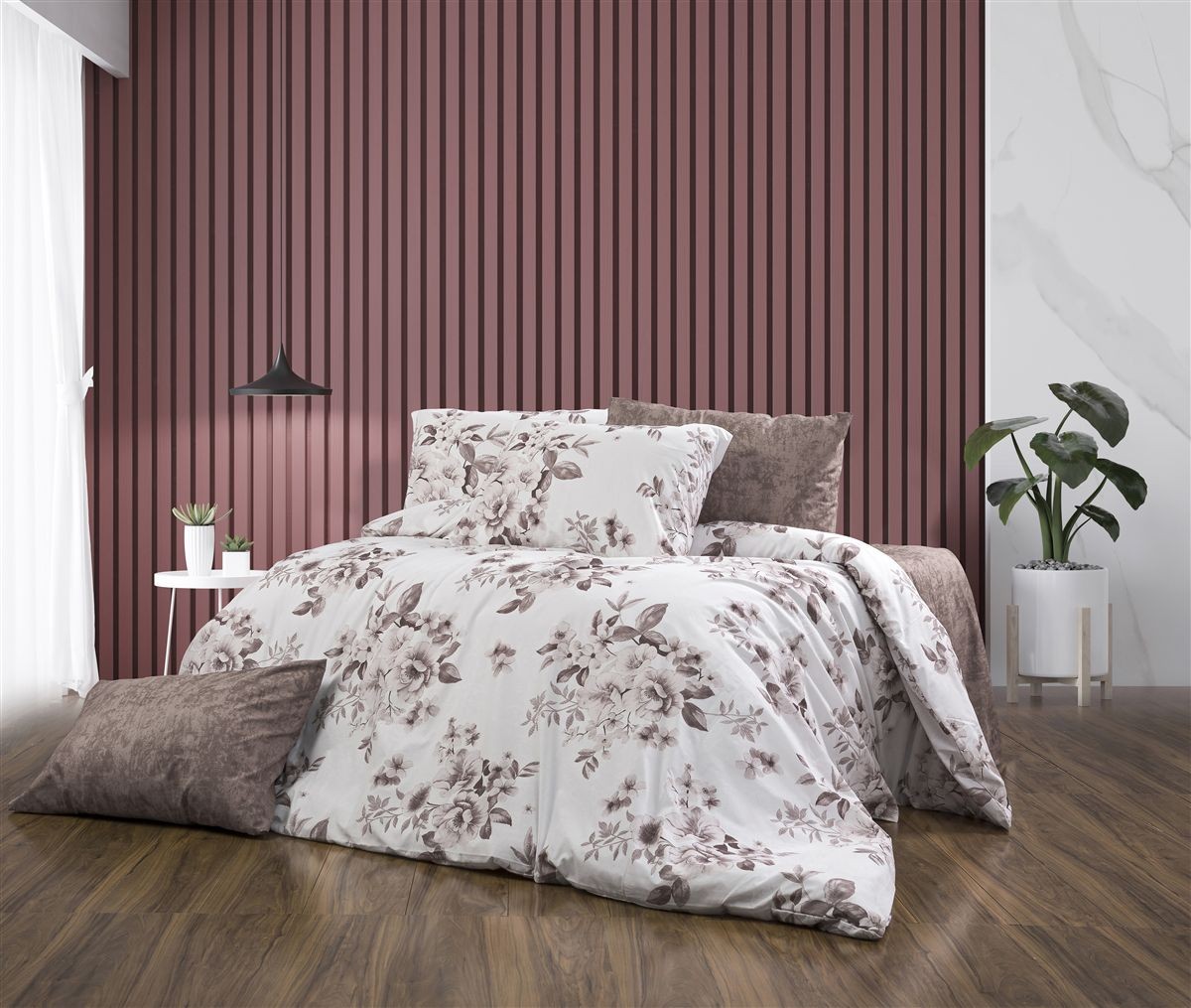 Παπλωματοθήκη Polycotton Υπέρδιπλη 220x240εκ. Βερονίκη 