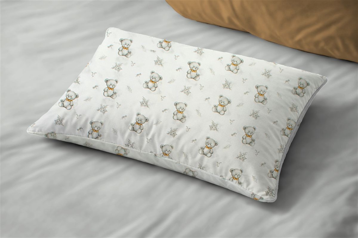 Μαξιλαροθήκη Βαμβακερή 50x70εκ. Kids Newborn Bear 717 W