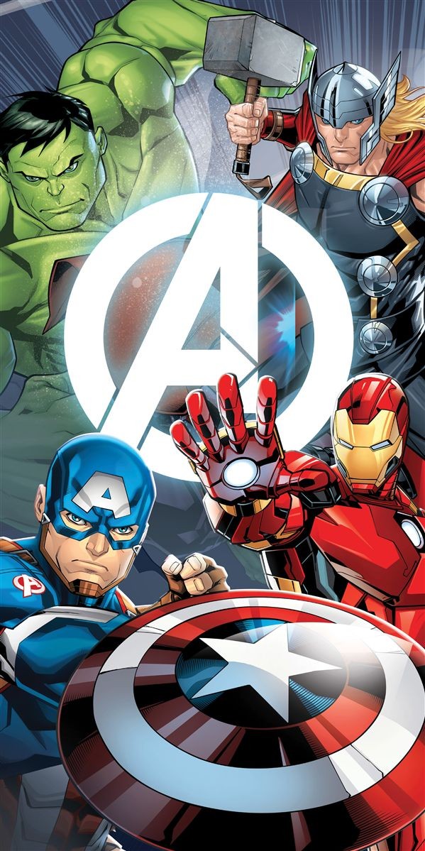 Πετσέτα Θαλάσσης Παιδική Quick Dry Microfiber 70x140εκ. Marvel Avengers 553 White Dimcol (Ύφασμα: Microfiber, Χρώμα: Λευκό) - DimCol - 54460912050