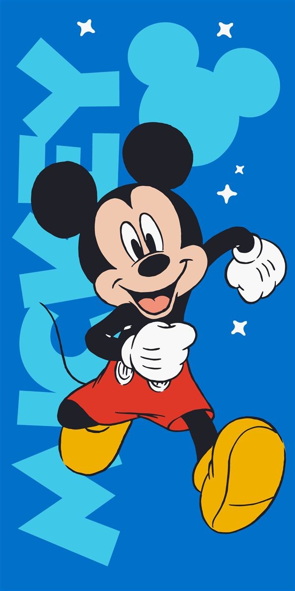 Πετσέτα Θαλάσσης Παιδική Quick Dry Microfiber 70x140εκ. Disney Home Mickey 540 Blue Dimcol (Ύφασμα: Microfiber, Χρώμα: Μπλε) - DimCol - 54460912060