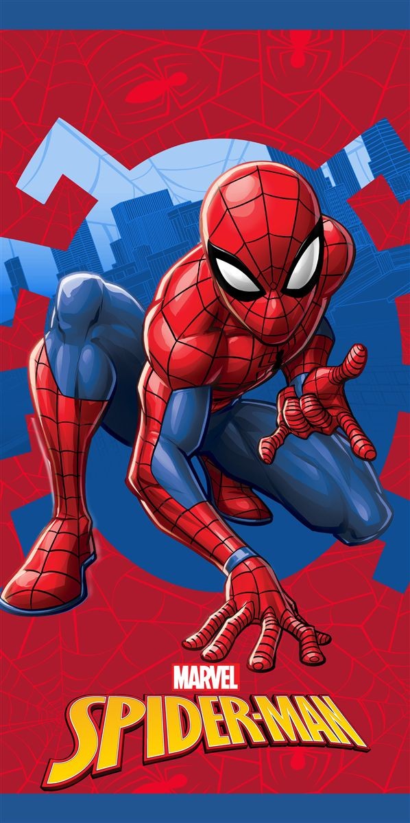 Πετσέτα Θαλάσσης Παιδική Quick Dry Microfiber 70x140εκ. Marvel Spiderman 531 Red Dimcol (Ύφασμα: Microfiber, Χρώμα: Κόκκινο) - DimCol - 54460912076