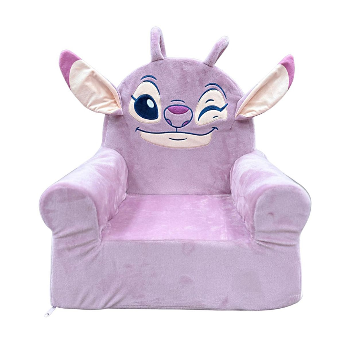 Πολυθρόνα Velboa Disney Home Angel 47 Mauve 34x47x48εκ. Dimcol (Χρώμα: Μωβ, Ύφασμα: Velboa) - DimCol - 52445280002