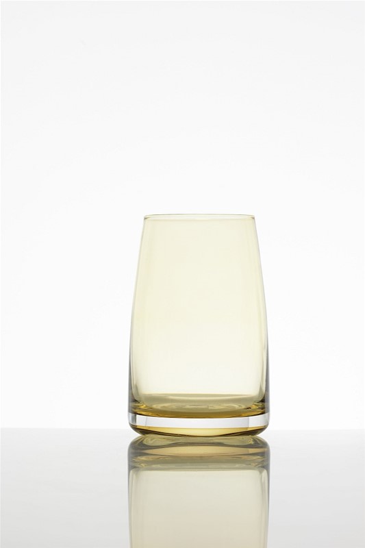 Ποτήρι Νερού Σετ 6τμχ Μελί Light ESPIEL 6x6x12εκ. (Υλικό: Γυαλί, Χρώμα: Μελί, Μέγεθος: Σωλήνας) - ESPIEL - HON6002