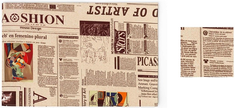 Διακοσμητικά και αξεσουαρ κουζίνας 24home - ΣΗΜΑΝΤΙΚΟ: Σε περίπτωση διαφοράς τιμής από το κατάστημα ισχύει παντα και μόνο η τιμή του καταστήματος Σουβέρ Σετ 6τμχ Polyester ESPIEL 10x10εκ. HEN112 (Ύφασμ