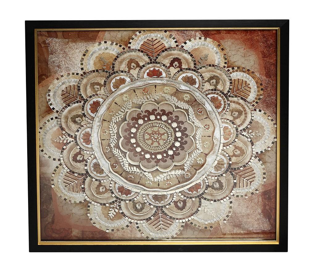 ESPIEL Κάδρο Κόκκινο Μοτίβο ESPIEL 92x92εκ. RAM220 (Χρώμα: Κόκκινο) - ESPIEL - RAM220