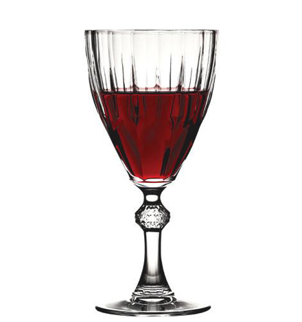 Ποτήρι Κρασιού Diamond ESPIEL 245ml SP44767K6 (Σετ 6 Τεμάχια) (Υλικό: Γυαλί, Χρώμα: Διάφανο , Μέγεθος: Κολωνάτο) - ESPIEL - SP44767K6