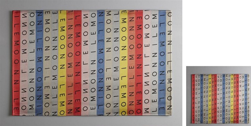 ESPIEL Σουβέρ Σετ 6τμχ Polyester ESPIEL 10x10εκ. HEN219 (Ύφασμα: Polyester) - ESPIEL - HEN219