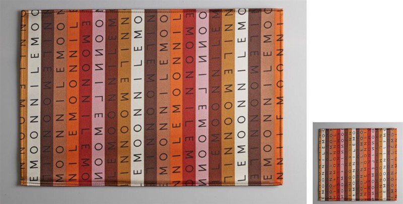 ESPIEL Σουπλά Σετ 6τμχ Polyester ESPIEL 45x30εκ. HEN2021 (Ύφασμα: Polyester) - ESPIEL - HEN2021