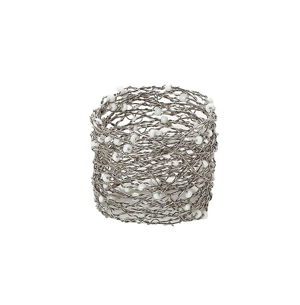 Δαχτυλίδι Πετσέτας Μεταλλικό Ασημί ESPIEL 5x5εκ. YRA103K6 (Σετ 6 Τεμάχια) (Υλικό: Μεταλλικό, Χρώμα: Ασημί ) - ESPIEL - YRA103K6 94873
