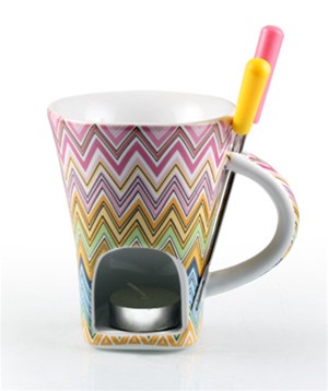 Σετ Φοντί Κούπα Και Πηρουνάκια ESPIEL 9,5x12,5εκ. FON10