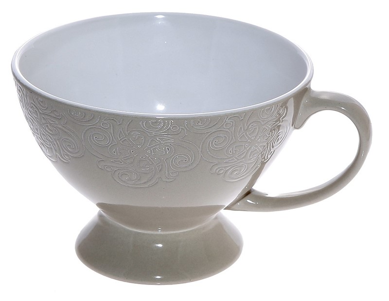 Κούπα Stoneware 320ml Vienna Beige ESPIEL HUN103K6 (Σετ