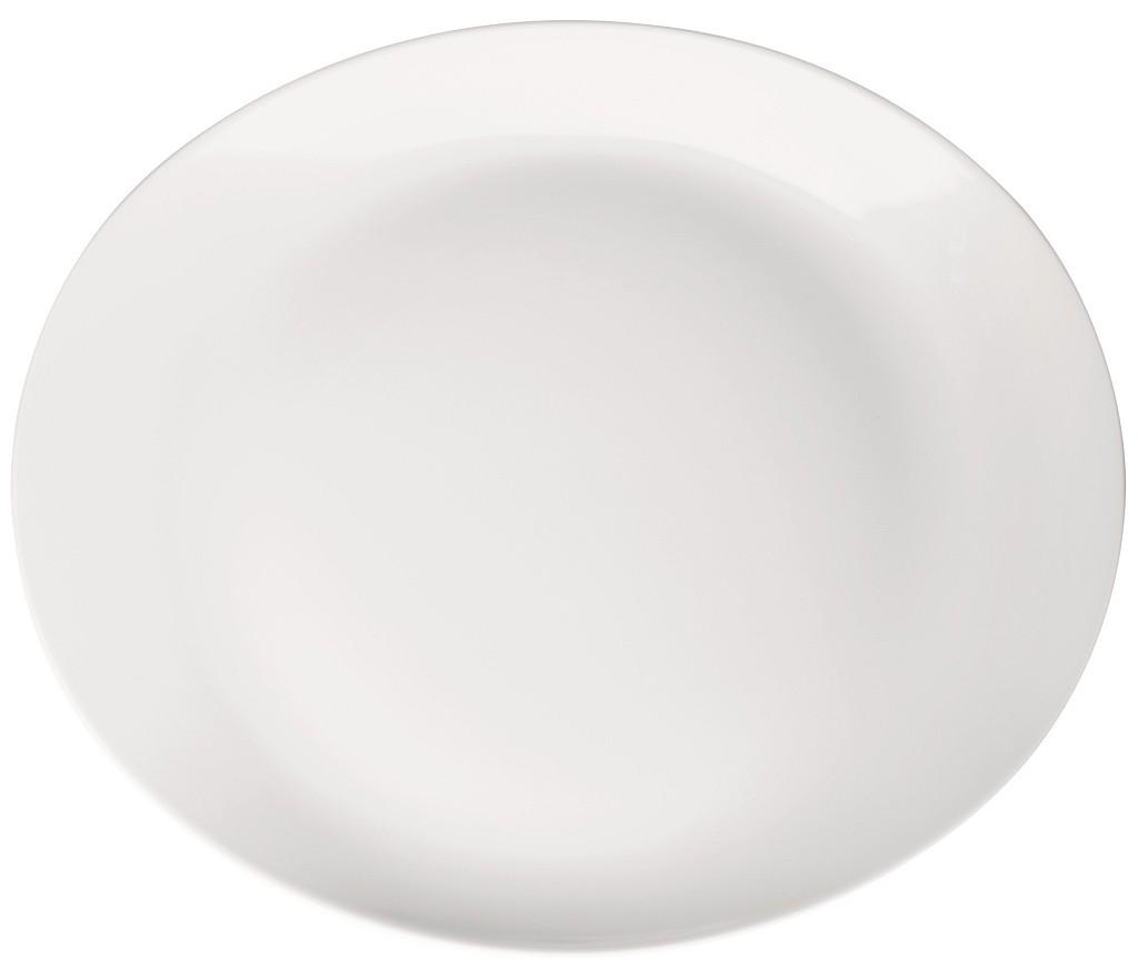 Πιάτο Μπριζόλας Πορσελάνης Meran Λευκό ESPIEL 29x23x4,7εκ. 001.725322K6 (Σετ 6 Τεμάχια) (Υλικό: Πορσελάνη, Χρώμα: Λευκό, Μέγεθος: Μεμονωμένο) - ESPIEL - 001.725322K6