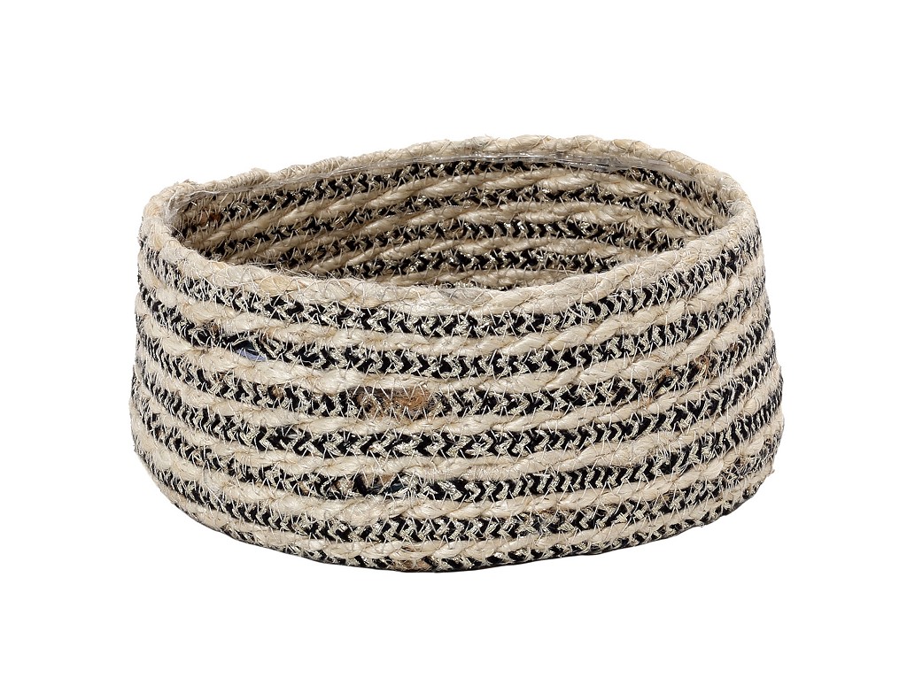 Ψωμιέρα Ψάθινη ESPIEL 19x8εκ. GAS112 (Υλικό: Ψάθινο, Χρώμα: Μπλε) - ESPIEL - GAS112