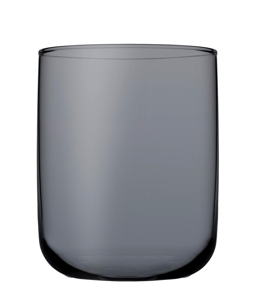Ποτήρι Iconic ESPIEL 280ml SP420112K6S (Σετ 6 Τεμάχια) (Υλικό: Γυαλί, Χρώμα: Ανθρακί, Μέγεθος: Σωλήνας) – ESPIEL – SP420112K6S