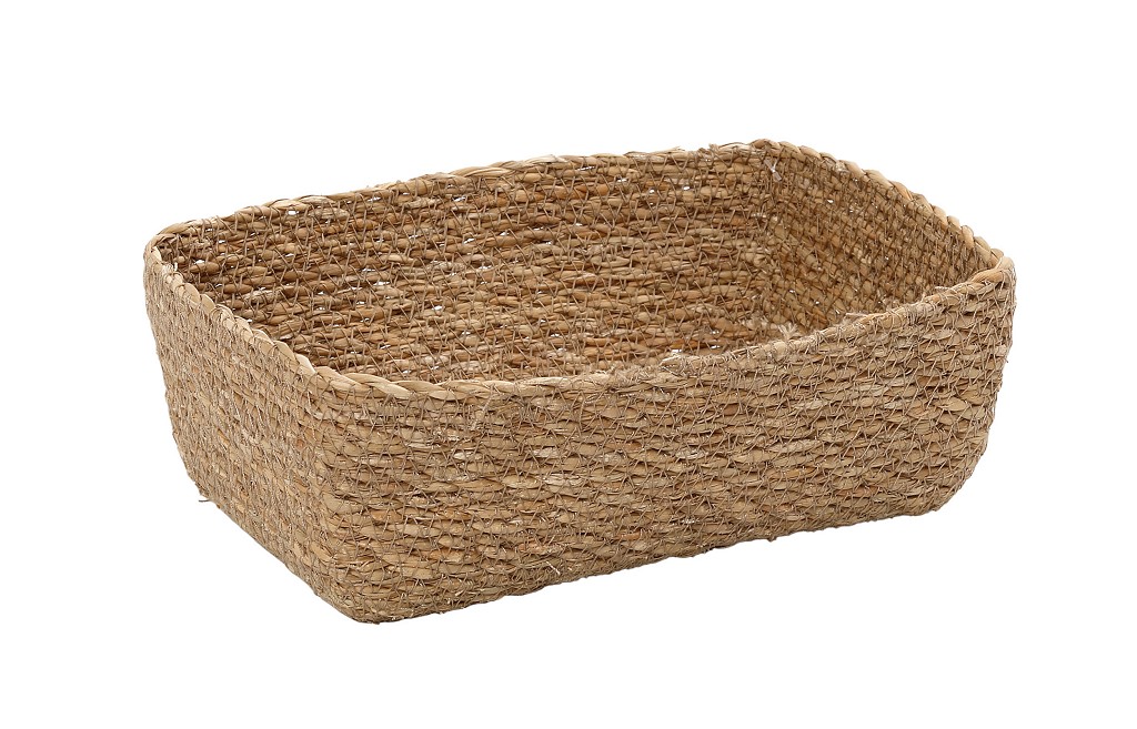 Διακοσμητικά και αξεσουαρ κουζίνας 24home - ΣΗΜΑΝΤΙΚΟ: Σε περίπτωση διαφοράς τιμής από το κατάστημα ισχύει παντα και μόνο η τιμή του καταστήματος Ψωμιέρα Seagrass ESPIEL 23x16x8εκ. KAG311 (Χρώμα: Μπεζ,