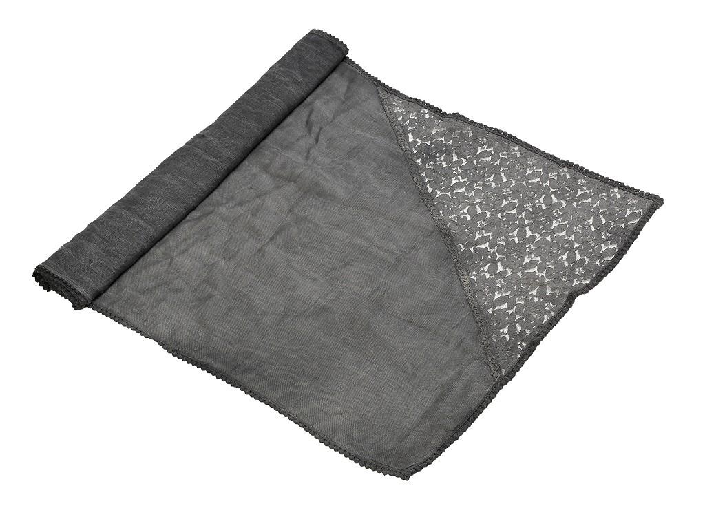 Runner Λινό-Βαμβακερό ESPIEL 60x200εκ. ARF105 (Χρώμα: Γκρι) - ESPIEL - ARF105