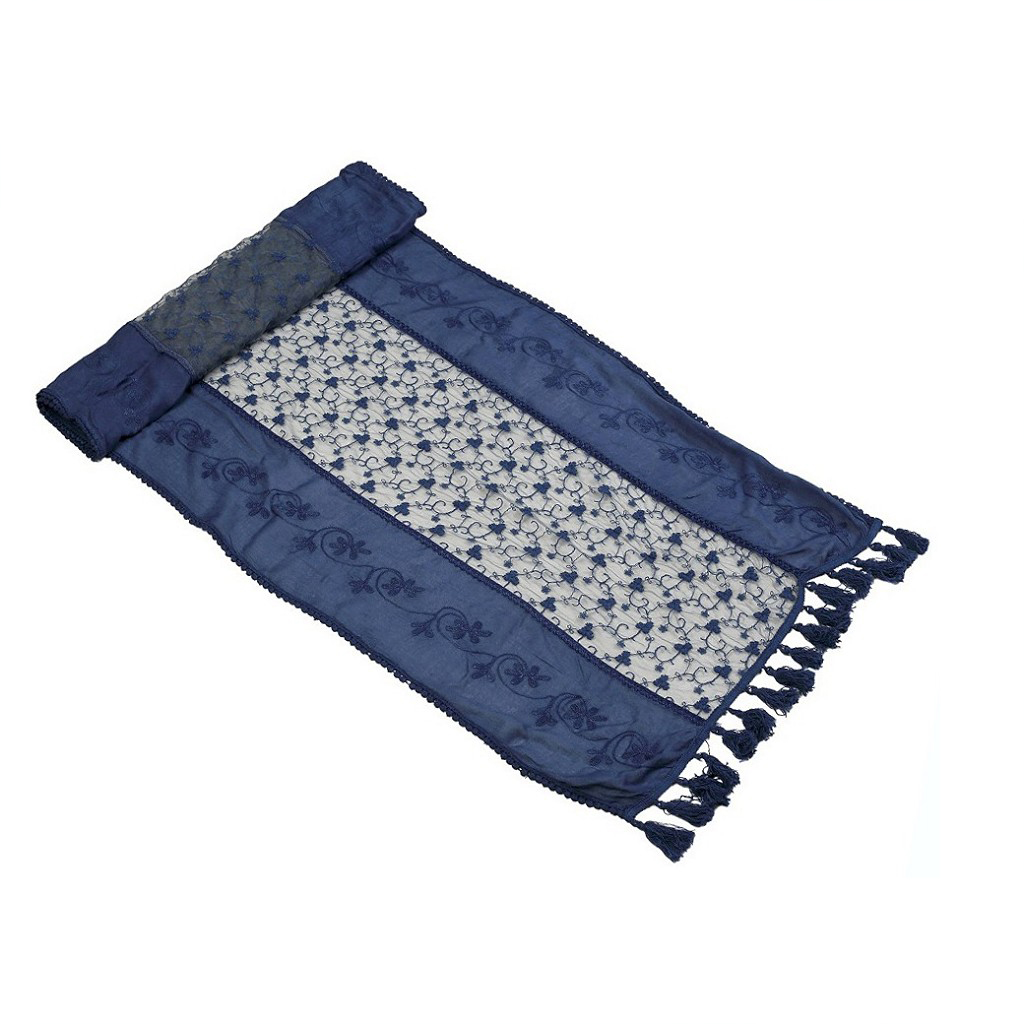 ESPIEL Runner Βαμβακερό Μπλε ESPIEL 50x190εκ. ARF225 (Ύφασμα: Βαμβάκι 100%, Χρώμα: Μπλε) - ESPIEL - ARF225