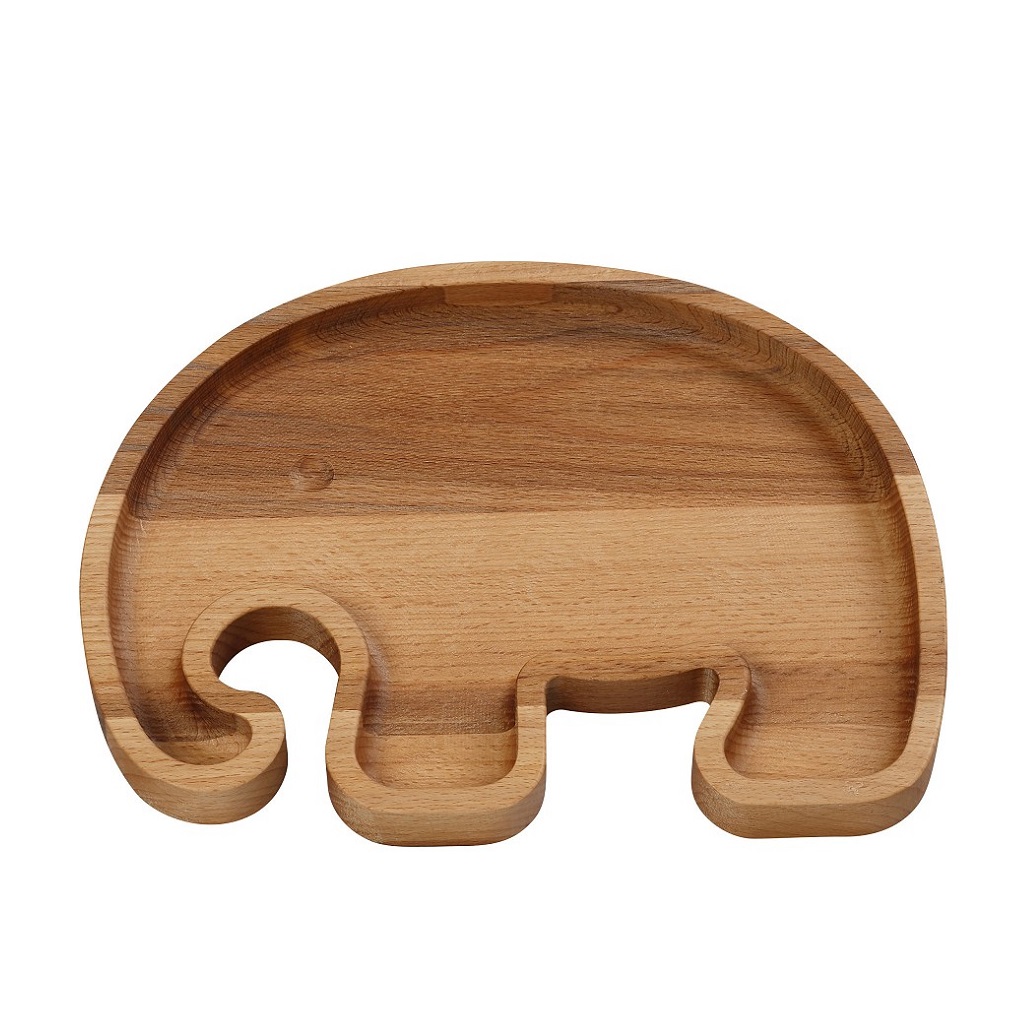 Πλατώ Σερβιρίσματος Ελέφαντας Ξύλινο ESPIEL 23,5x18x2εκ. KOP116 (Υλικό: Ξύλο) – ESPIEL – KOP116