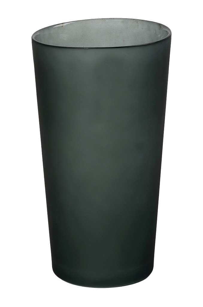 Βάζο Γυάλινο Κυπαρισσί Caprice ESPIEL 16x16x29εκ. DAC1705 (Υλικό: Γυαλί, Χρώμα: Κυπαρισσί) - ESPIEL - DAC1705