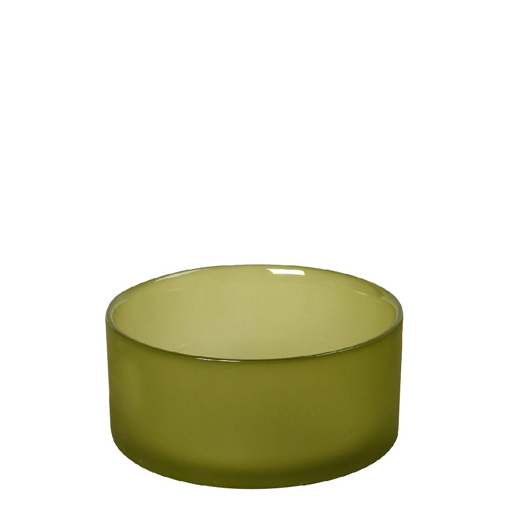 Μπωλ Σερβιρίσματος Γυάλινο Lime Caprice ESPIEL 15x15x6εκ. DAC1714K6 (Σετ 6 Τεμάχια) (Υλικό: Γυαλί, Χρώμα: Lime) - ESPIEL - DAC1714K6