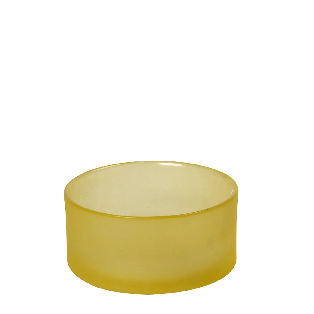 Μπωλ Σερβιρίσματος Γυάλινο Κίτρινο Caprice ESPIEL 15x15x6εκ. DAC1715K6 (Σετ 6 Τεμάχια) (Υλικό: Γυαλί, Χρώμα: Κίτρινο ) - ESPIEL - DAC1715K6 150136