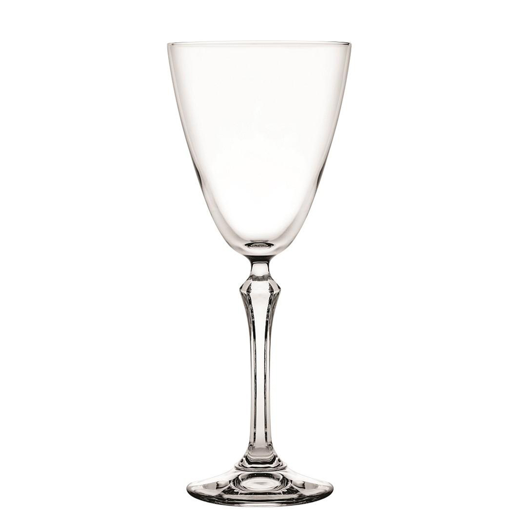 Ποτήρι Κρασιού Queen ESPIEL 345ml SP440246S3 (Σετ 3 Τεμάχια) (Υλικό: Γυαλί, Χρώμα: Διάφανο , Μέγεθος: Κολωνάτο) - ESPIEL - SP440246S3