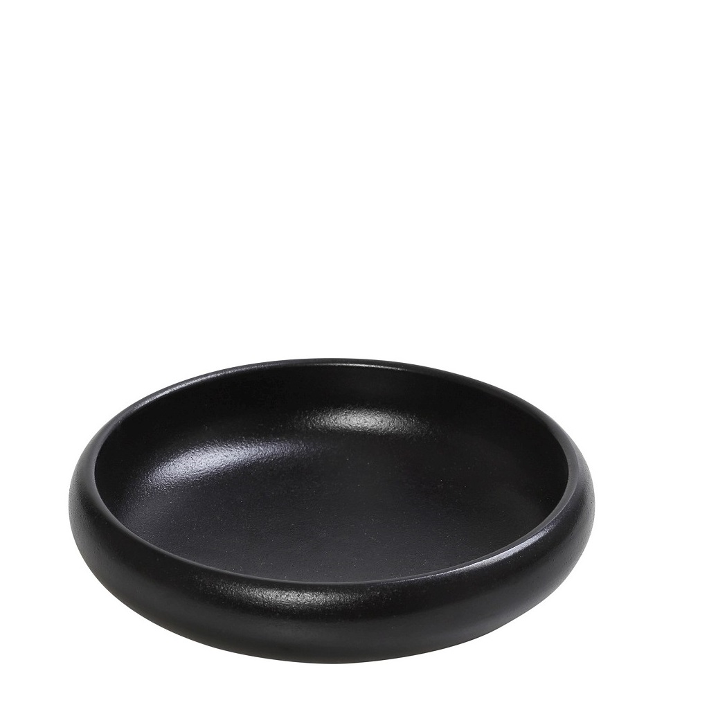 Πιατάκι Σερβιρίσματος Stoneware Μαύρο Mianmar ESPIEL 15×4,4εκ. GMT209K4 (Σετ 4 Τεμάχια) (Χρώμα: Μαύρο, Υλικό: Stoneware) – ESPIEL – GMT209K4
