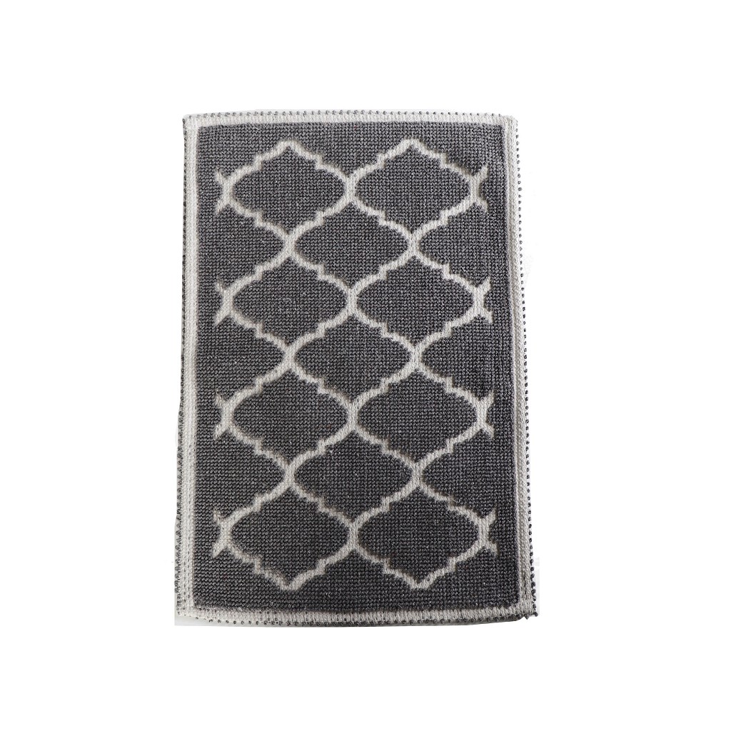 Χαλάκι Polycotton Pera Grey ESPIEL 70x120εκ. LAX218 (Χρ