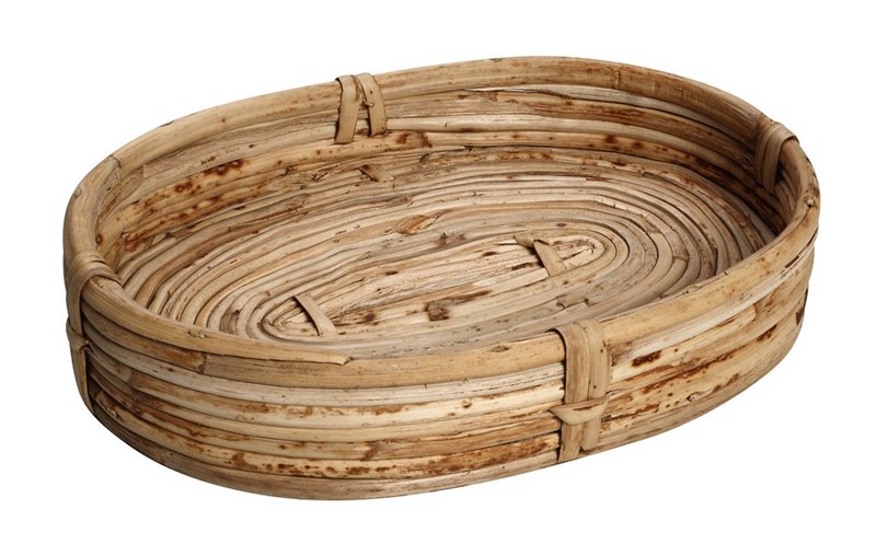 Ψωμιέρα Ξύλινη ESPIEL 30x20x8εκ. KAG142 (Υλικό: Ξύλο) -