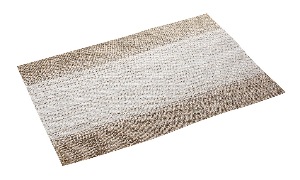 Διακοσμητικά και αξεσουαρ κουζίνας 24home - ΣΗΜΑΝΤΙΚΟ: Σε περίπτωση διαφοράς τιμής από το κατάστημα ισχύει παντα και μόνο η τιμή του καταστήματος Σουπλά Pvc-Polyester Μπεζ-Λευκά ESPIEL 45x30εκ. PUL502K