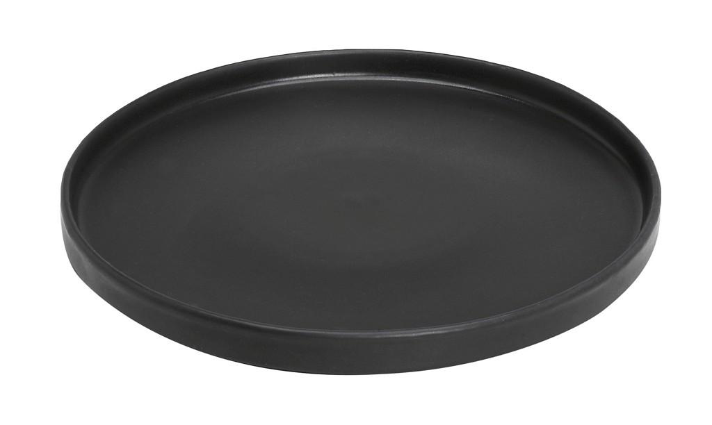 Πιάτο Φαγητού Ρηχό Πορσελάνης Terra Matt Black ESPIEL 30x2εκ. TLM130K6 (Σετ 6 Τεμάχια) (Υλικό: Πορσελάνη, Χρώμα: Μαύρο, Μέγεθος: Μεμονωμένο) - ESPIEL - TLM130K6