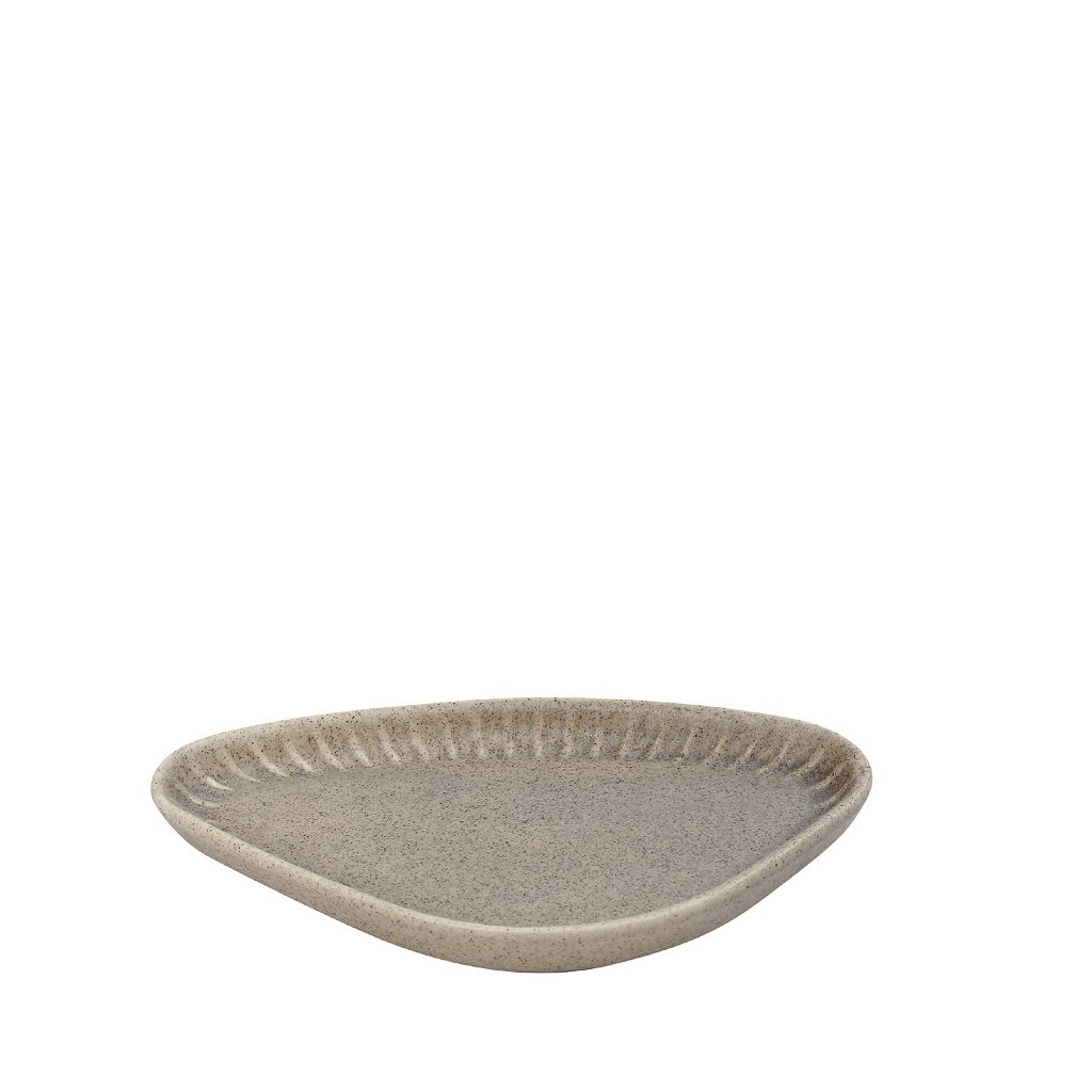 Πιάτο Γλυκού Τριγωνικό Stoneware Gobi Beige-Sand Matte ESPIEL 17,5x9,5x2,3εκ. OW2015K6 (Σετ 6 Τεμάχια) (Χρώμα: Μπεζ, Υλικό: Stoneware, Μέγεθος: Μεμονωμένο) - ESPIEL - OW2015K6