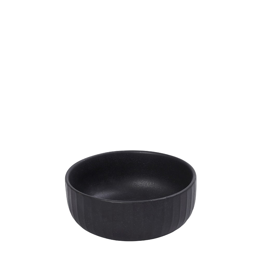 Μπωλ Σερβιρίσματος Βαθύ Stoneware Gobi Black-Sand Matte ESPIEL 11,5×5εκ. OW2035K6 (Σετ 6 Τεμάχια) (Χρώμα: Μαύρο, Υλικό: Stoneware) – ESPIEL – OW2035K6