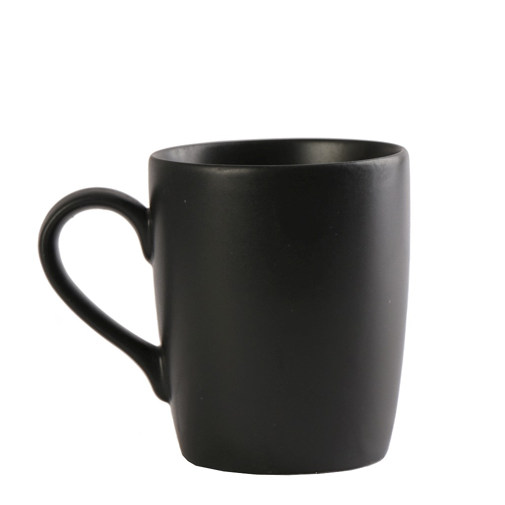 Κούπα Πορσελάνης Μαύρη Morgan ESPIEL 280ml-11,8x8x9,5εκ. OW2055K6 (Σετ 6 Τεμάχια) (Υλικό: Πορσελάνη, Χρώμα: Μαύρο) - ESPIEL - OW2055K6