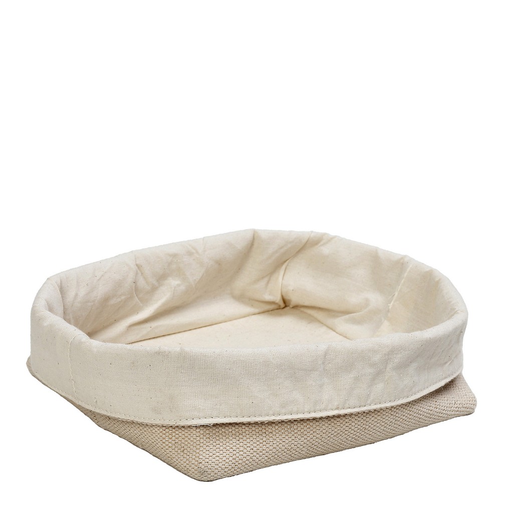 Ψωμιέρα Cotton-Jute Μπεζ ESPIEL 20x19x15εκ. AMN114 (Ύφασμα: Βαμβάκι 100%, Χρώμα: Μπεζ) – ESPIEL – AMN114