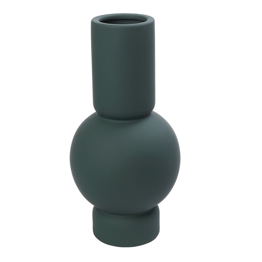 Βάζο Κεραμικό Πράσινο ESPIEL 17,5×35,5εκ. KLA305K1 (Υλικό: Κεραμικό, Χρώμα: Πράσινο ) – ESPIEL – KLA305K1