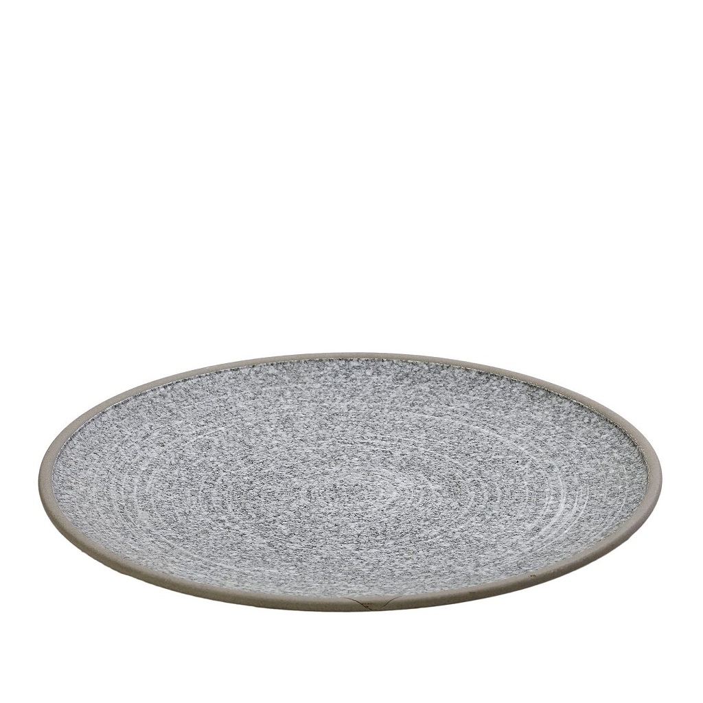 Πιάτο Ρηχό Stoneware Γκρι Corsica ESPIEL 29,2×29,2×2,1εκ. VRA103K4 (Σετ 4 Τεμάχια) (Χρώμα: Γκρι, Υλικό: Stoneware, Μέγεθος: Μεμονωμένο) – ESPIEL – VRA103K4