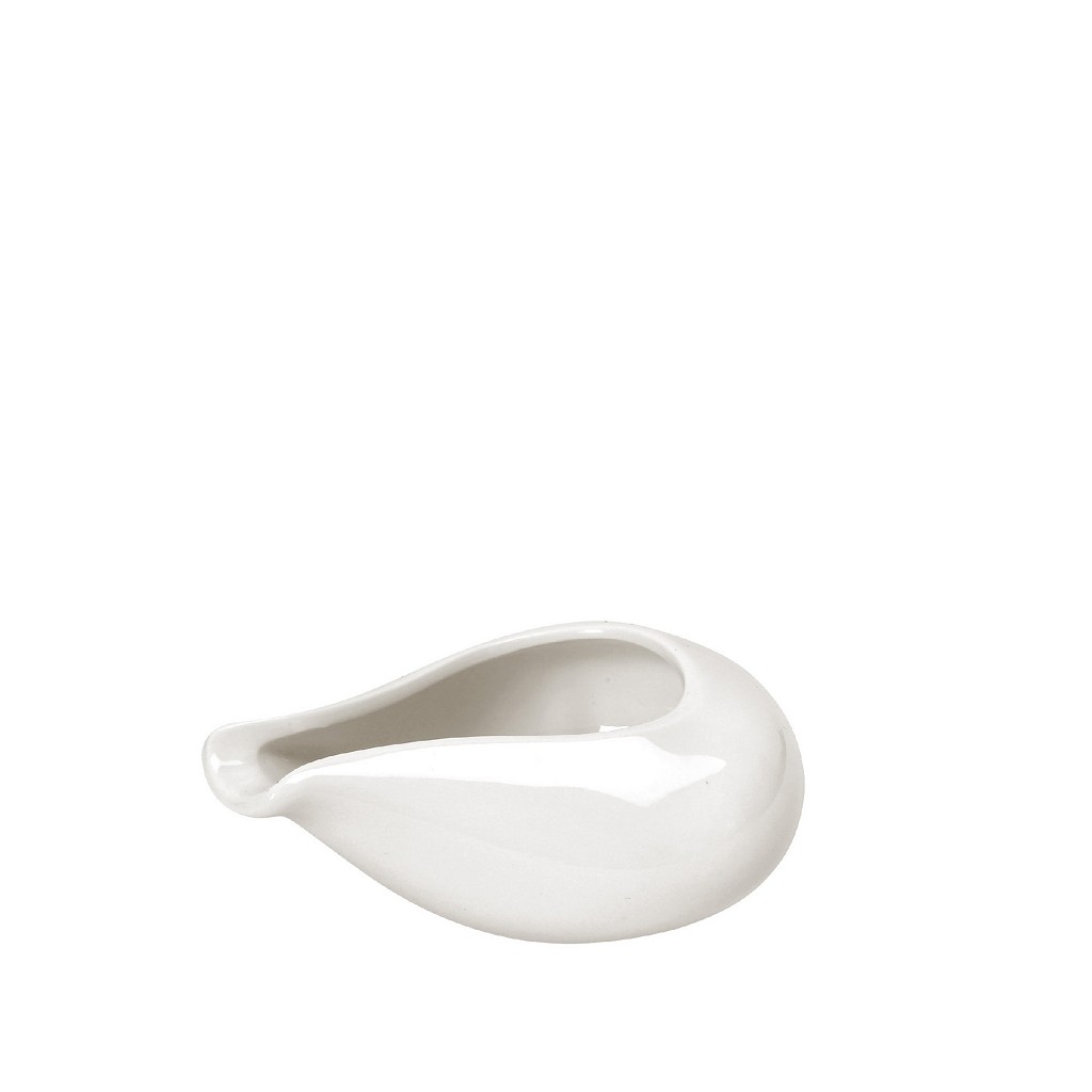 ESPIEL Σαλτσιέρα Πορσελάνης Ιβουάρ Siders ESPIEL 9,5x7x5εκ.-100ml FUK133K6 (Σετ 6 Τεμάχια) (Υλικό: Πορσελάνη, Χρώμα: Ιβουάρ) - ESPIEL - FUK133K6
