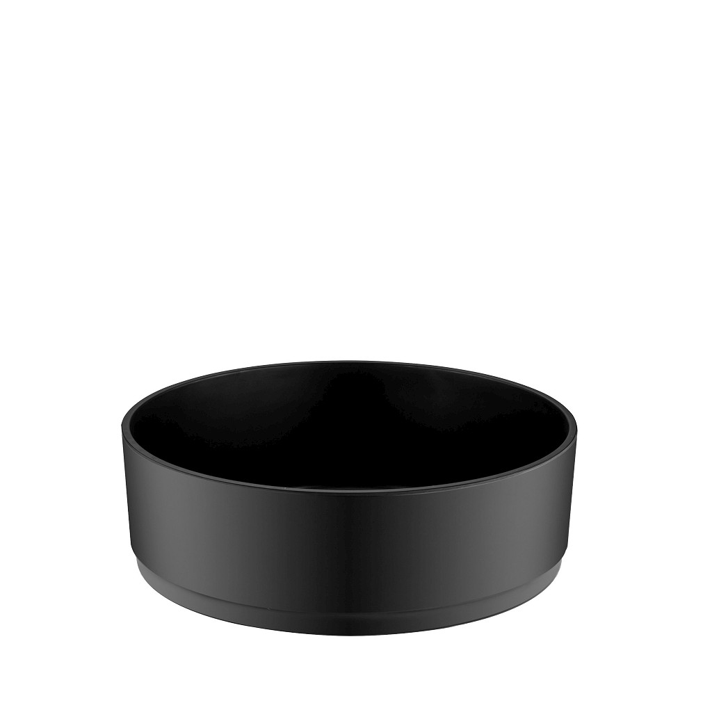 ESPIEL - ΣΗΜΑΝΤΙΚΟ: Σε περίπτωση διαφοράς τιμής από το κατάστημα ισχύει παντα και μόνο η τιμή του καταστήματος Μπωλ Σερβιρίσματος Μελαμίνης Black Gravity Matt ESPIEL