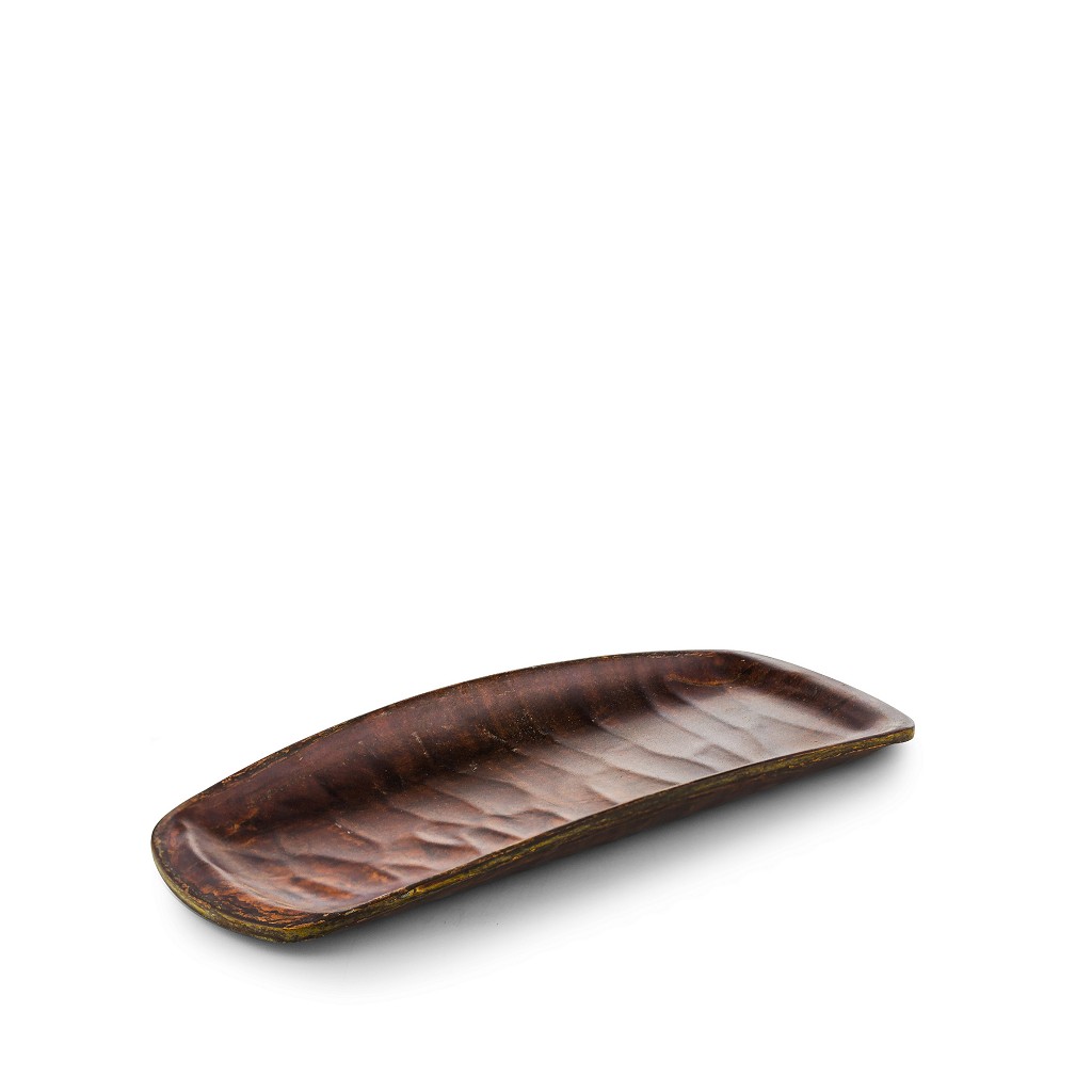 Διακοσμητικά και αξεσουαρ κουζίνας 24home - ΣΗΜΑΝΤΙΚΟ: Σε περίπτωση διαφοράς τιμής από το κατάστημα ισχύει παντα και μόνο η τιμή του καταστήματος Πιατέλα Σερβιρίσματος Μελαμίνης Chestnut Hybrid ESPIEL