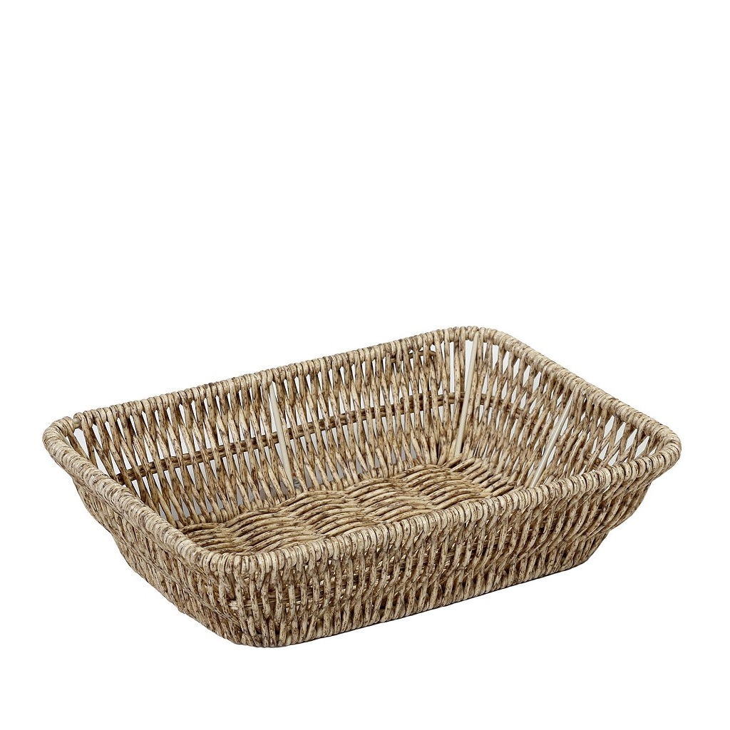 Ψωμιέρα Ψάθινη Μπεζ ESPIEL 27x20x7εκ. KOD101 (Υλικό: Ψάθινο, Χρώμα: Μπεζ) - ESPIEL - KOD101