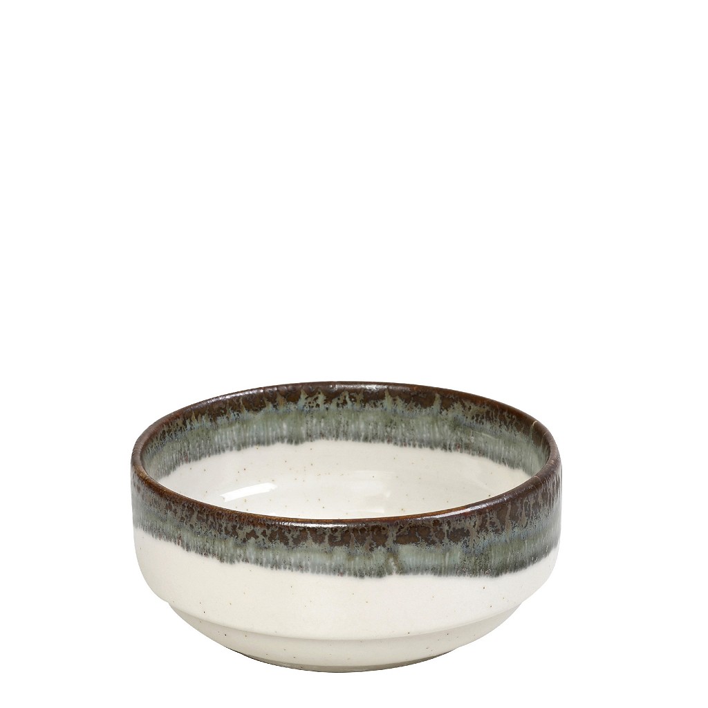 Μπωλάκι Σερβιρίσματος Πορσελάνης Reactive Green Essenti